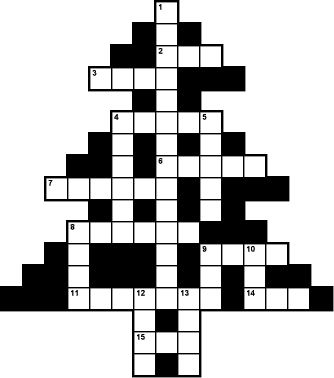crossword evergreen shrub clue