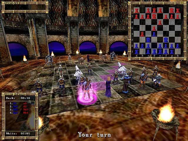 3d battle chess online free