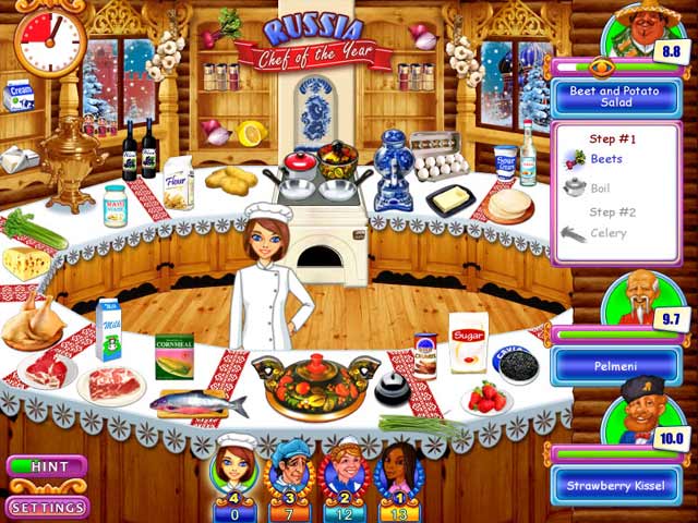 Go go gourmet chef of the year play online game